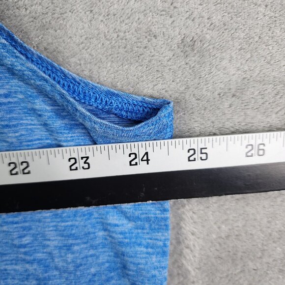 Mens Blue Champion Performance Tank Top Crew Neck Sleeveless Athletic Size XL - Picture 7 of 9